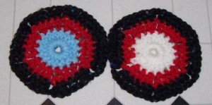 Small Crocheted Eye Sample
