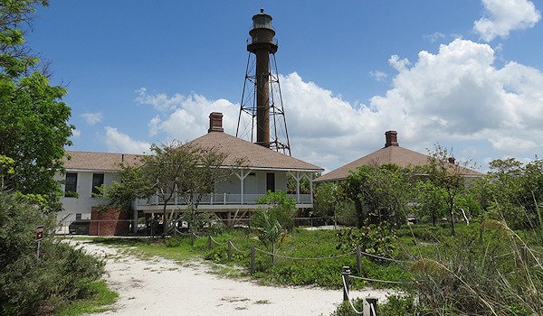 Sanibal Island Light taken from the beach area